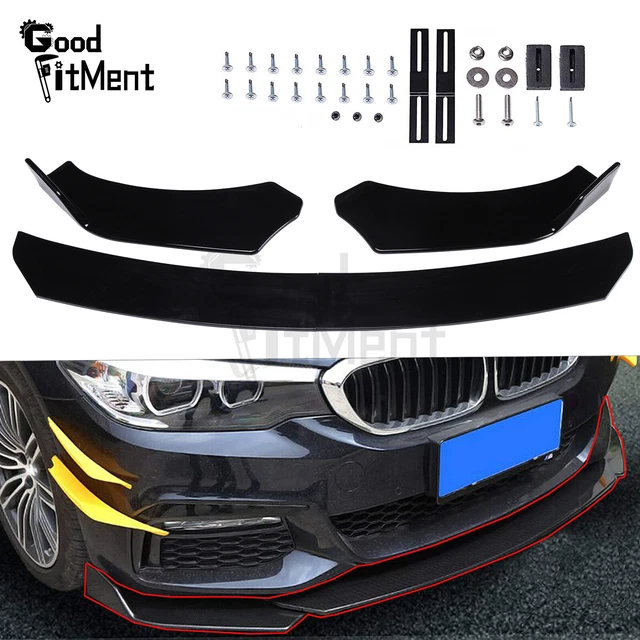 Universal Front Bumper Lip Spoiler Splitter For Honda Civic Mazda Lexus Nissan