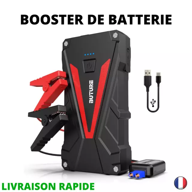 BOOSTER DE BATTERIE Voiture Portable Jump Starter Démarreur 800A