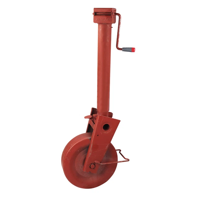 Stützrad Stützräder 400x100 mm 2000 kg Simol rot Anhänger Ersatzräder Werkstatt