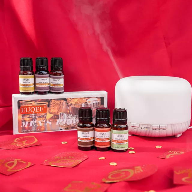 EUQEE 6pcs/set Fragrance Oil Gift Set For Diffuser,Aromatherapy Buy 2 Get 1 Free 3