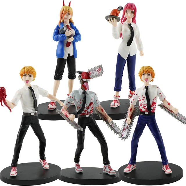 ANIME CHAINSAW MAN Denji Power Pochita Makima PVC Action Figure Model