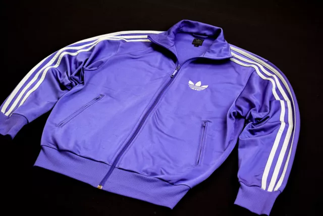 Adidas Originals Trainings Jacke Sport Jacket Track Top Retro Lila Firebird XS