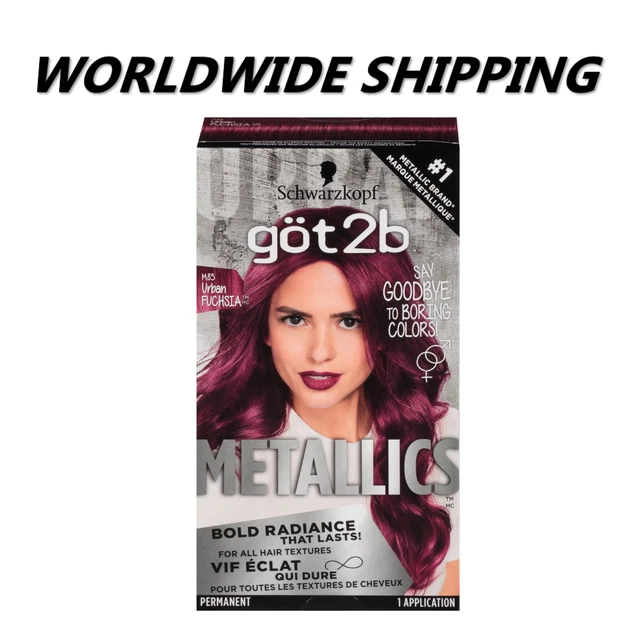 Schwarzkopf Got2B Metallic Permanent Hair Color FOR SALE! - PicClick UK