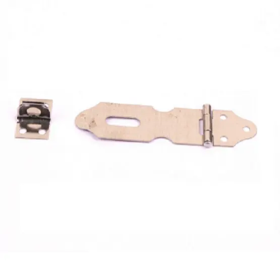 Zinc Plated Safety Hasp and Staple for Gate Door Cabinets Lock Padlock