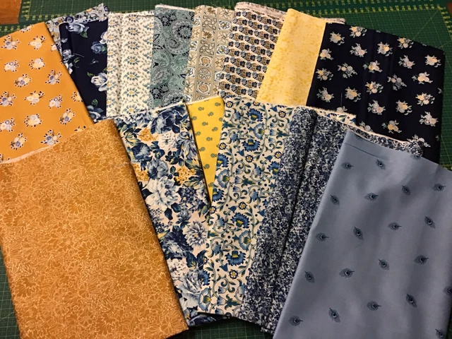 Liberty Emporium Fat Quarter Pacchetto Cotone Imbottitura Tessuto Cucito Set 1