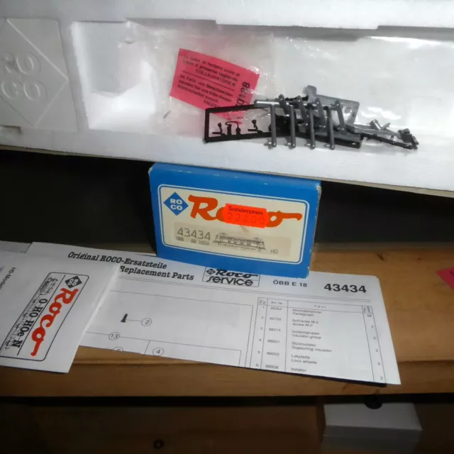 Roco 43434 Emballages Vides E-Lok Rh 1018,1118,E 18,118 ÖBB Emballage,Box,Boîte