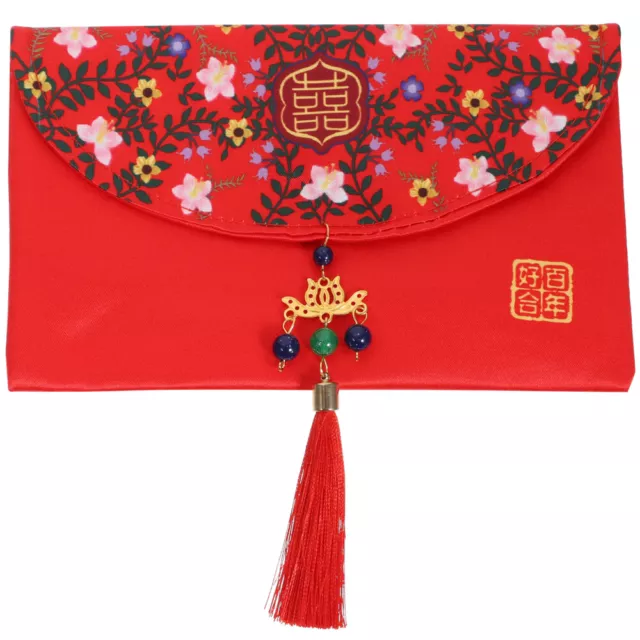 Chinese Hong Bao Wedding Red Envelope Money Gift Cash Bag Style