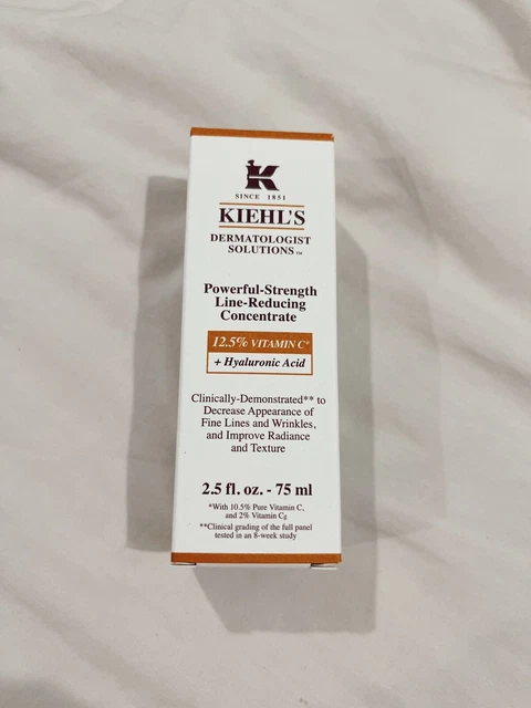 Kiehl's Powerful Strength Line Reducing Concentrate- 2.5oz NEW IN BOX Kiehl's Powerful Strength Line Reducing Concentrate- 2.5oz NEW IN BOX