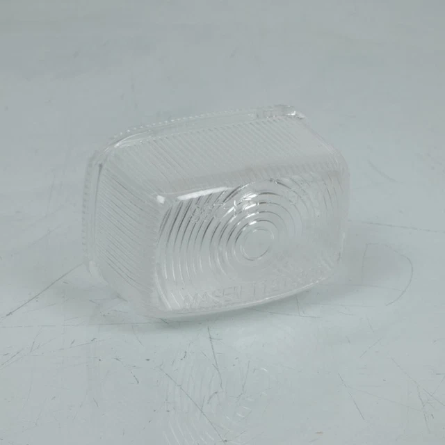 Cabochons Clignotants AV/AR Transparents - Pour Scooter MBK 50 Stunt 2004-2013 - Neufs