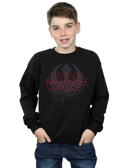 Star Wars Sweat à Capuche Garçon The Last Jedi Stormtrooper Red Cubist Helmet