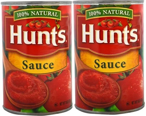 Hunt's Tomato Sauce 2 Can Pack