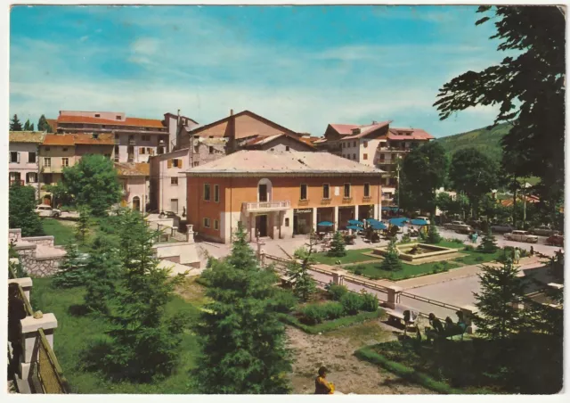 Roccaraso - L'aquila - Piazza Municipio - Viagg. 1967 -11924-