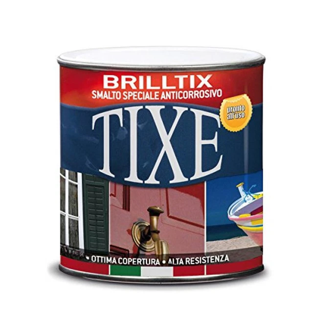 (TG. 750 ml) Tixe 104801 Brilltix Smalto a Solvente, Caffe, 750 ml - NUOVO