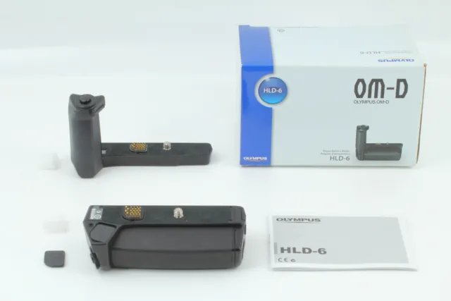 [Como nuevo en caja] Soporte de batería de alimentación Olympus HLD-6 para OM-D E-M5 de JAPÓN