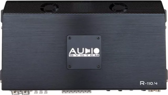 AUDIO SYSTEM R-110.4 Amplificatore 440 W 4 canali HiFi SMD HPF LPF MOSFET