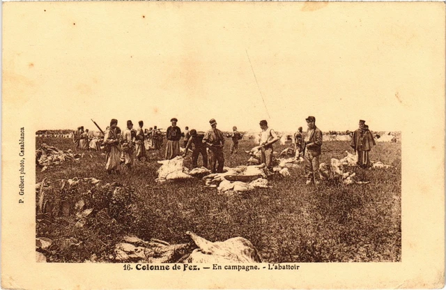 CPA AK MAROC Colonne de FEZ (87459)