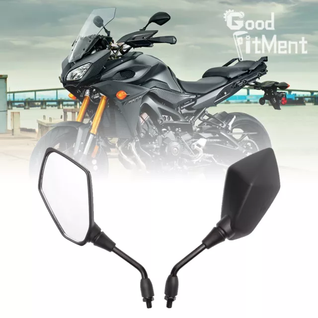 For Yamaha MT09 MT07 MT03 MT125 900 Tracer Motorcycle Rearview Side Mirrors