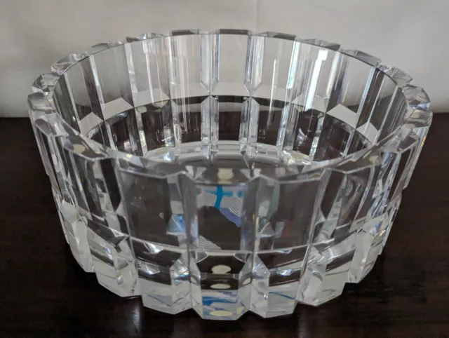 Vintage Orrefors Crystal / Cut Glass Bowl