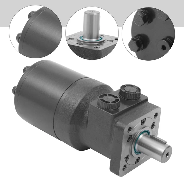 Moteur Hydraulique Maxim BMPH - 11.6 CID, Bride 2 Boulons A, Ports 1/2 NPT, 1625 PSI, 295 Tr/min
