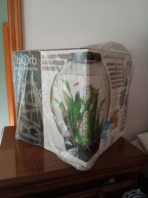 BABY Biorb Aquarium - New in Box 4 US Gallon - Aquarium Pump and Light