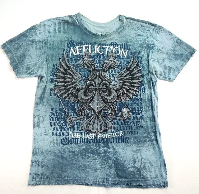 Affliction Signature Series Vintage MMA Fighter T-Shirt Fedor Emelianenko xl Affliction Signature Series Vintage MMA Fighter T-Shirt Fedor Emelianenko xl