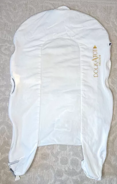 DockATot Deluxe Plus Stage 1 White Spare COVER ONLY Ships FREE!