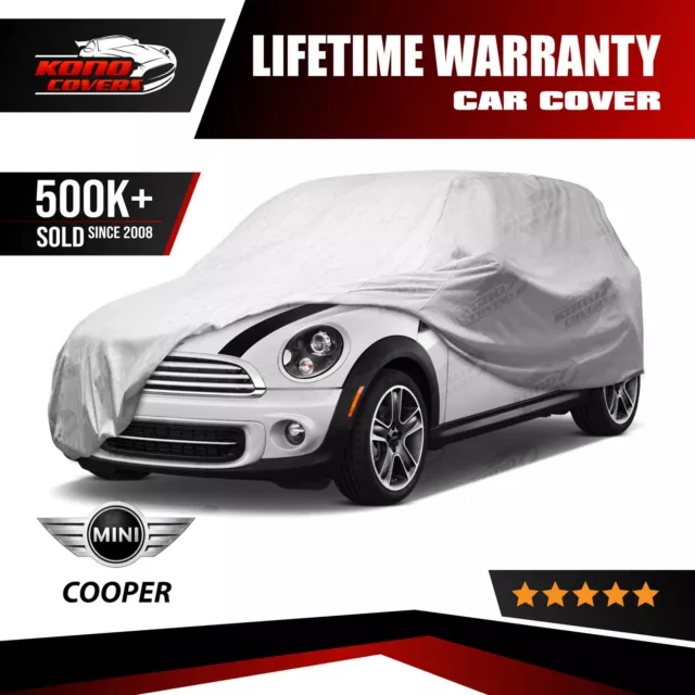 Mini Cooper 5 Layer Car Cover Fitted In Out door Water Proof Rain Snow Sun Dust
