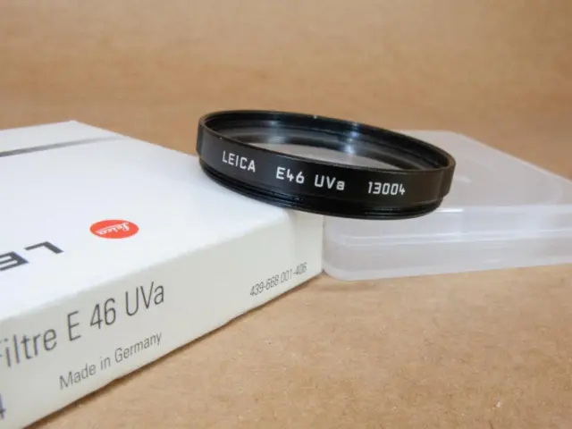 Filtro UVa Leitz Leica 13004 E46 negro - en caja