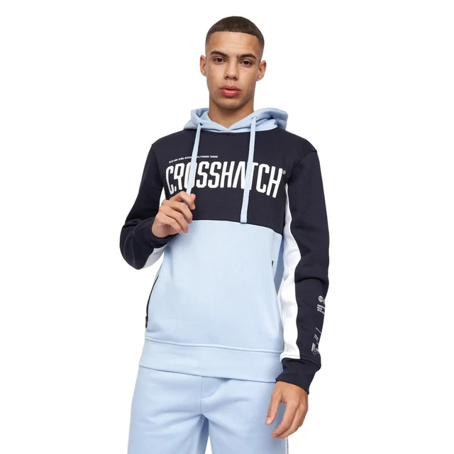 Crosshatch Mens Compounds Hoodie (BG854)