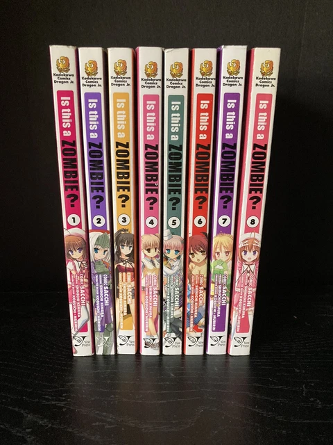 Is This a Zombie? English Manga Volumes 1-8