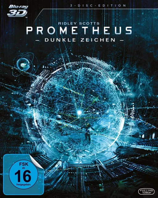 Prometheus – Dunkle Zeichen [3 Blu-ray´s] (3D Blu-ray/Blu-ray + Bonus Blu-ray)