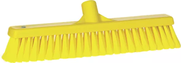 X1 Vikan Soft Floor Broom 31786 Yellow 400MM