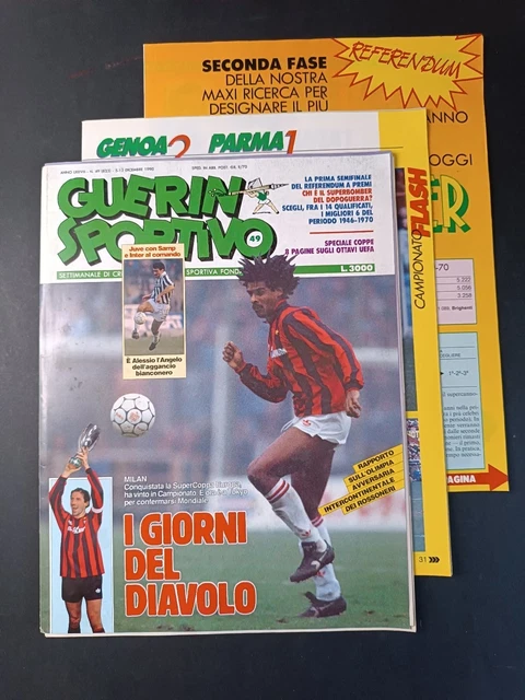 Collection Guerin Sportivo - Années 1990 à 1995 (revues Italiennes De Sport)