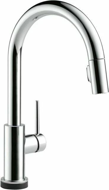 Delta Trinsic 9159TV-DST VoiceIQ Pull-Down Kitchen Faucet - Chrome Delta Trinsic 9159TV-DST VoiceIQ Pull-Down Kitchen Faucet - Chrome