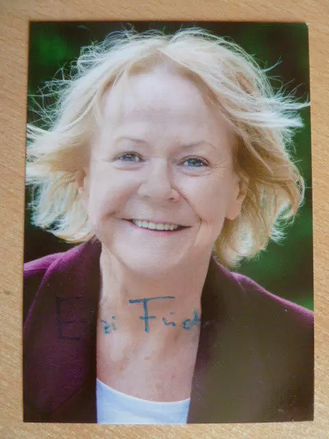 Enzi Fuchs, Autogrammkarte