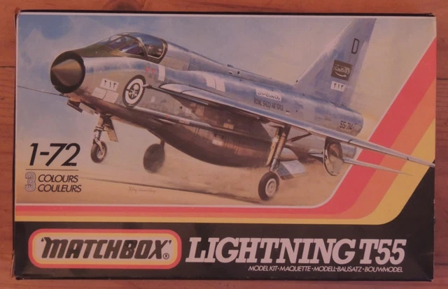 MAQUETTE BAC LIGHTNING T 55 1/72ème MATCHBOX MAQUETTE BAC LIGHTNING T 55 1/72ème MATCHBOX