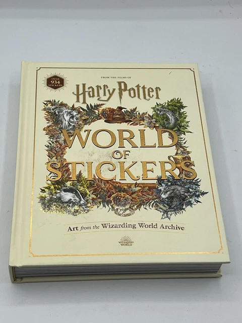 Harry Potter World of Stickers : Art from the Wizarding World Archive book