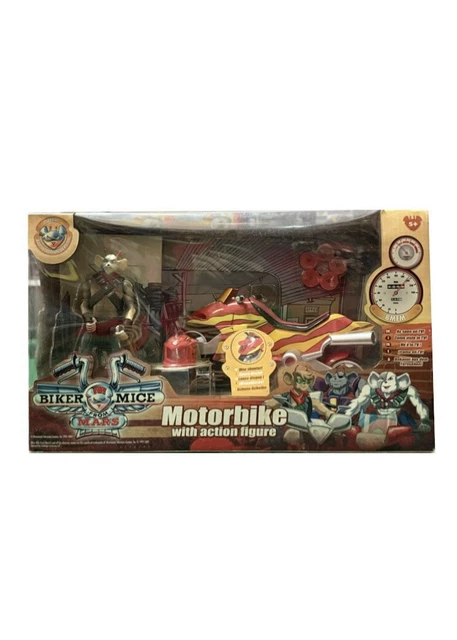 Figurine Biker Mice From Mars - Vinnie Astronauti Turbo Spazzameteore - Galoob