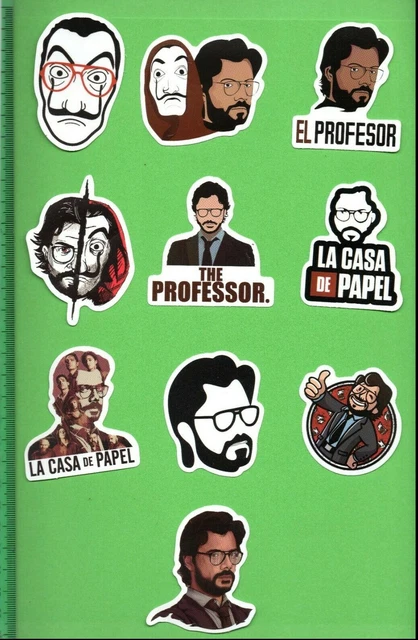 LA CASA DE Papel tuta originale del Set Netflix collaborazione con