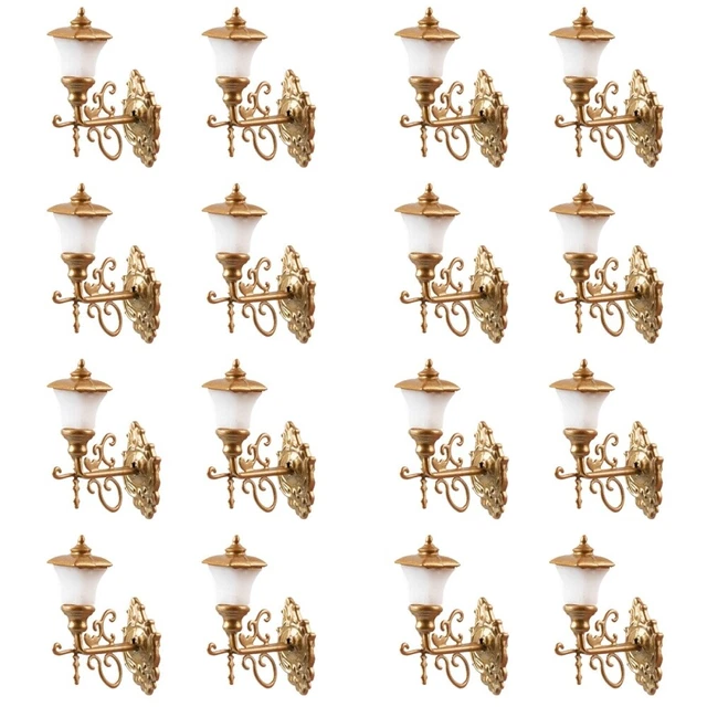 16 Pcs Mini Ceiling Light Wall Light Train Toys Kidult Toys Miniature