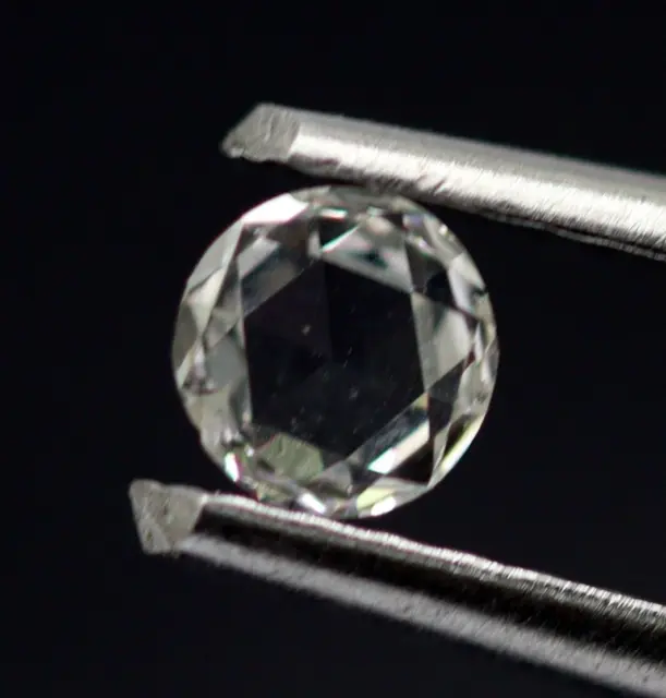 3.1 MM Rose Brilliant Cut Natural Loose Diamond E/VVS1 Grade 0.086 Ct Certified