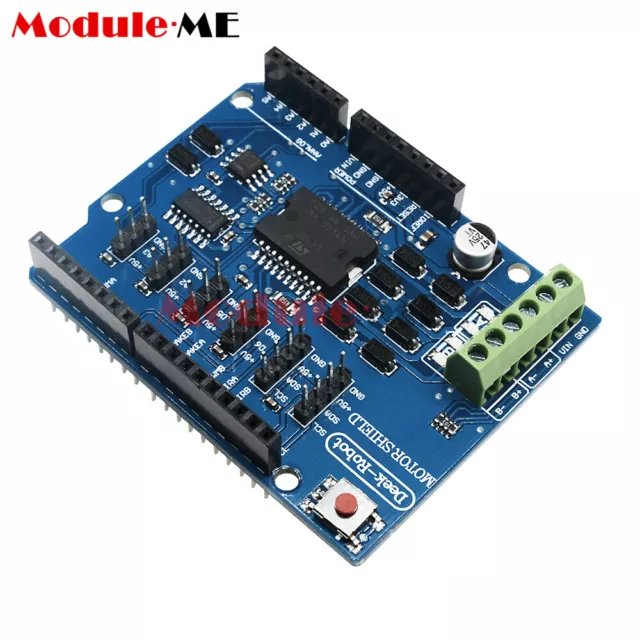 2A H-Bridge 2 way For Arduino UNO 2560 R3 DC Motor Driver Module L298P Shield