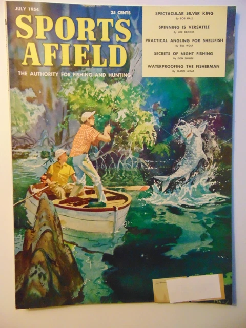 SPORTS AFIELD July 1954 Silver King