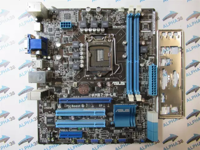 Asus P8H67-M LE Rev.3.00 Intel H67 (B3) 2x DDR3 RAM Zócalo 1155 Matx Placa Base