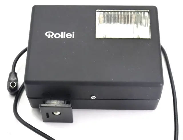 Flash electrónico Rollei para cámaras subminiatura Rollei 35 - 1968