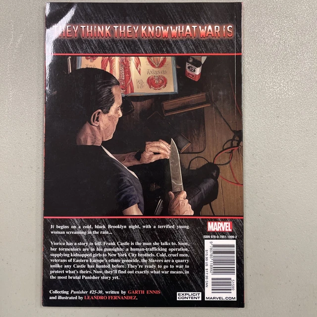 The Punisher Max TPB Set + Born Garth Ennis Marvel Comics 13
