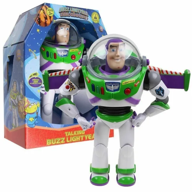 Toy Story Talking Buzz Lightyear Star Command Action Figures Sound Playset Toy 2