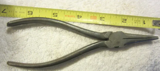 1 Vintage Crescent 6 1/2 long needle nose pliers,tool