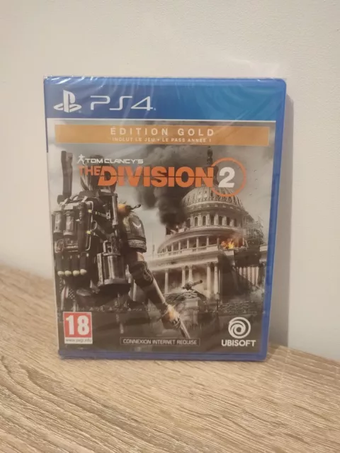 Tom Clancy's The Division 2 GOLD Edition - PS4 neuf sous blister VF