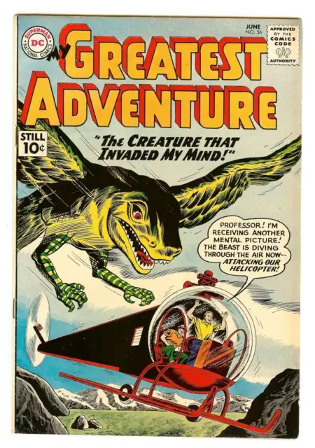 My Greatest Adventure #56 6.5 // Dick Dillin Cover Dc Comics 1961